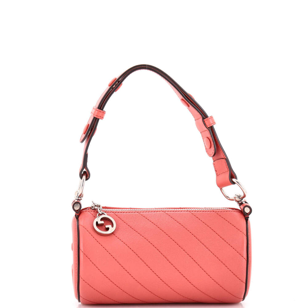 Gucci Mini Blondie Shoulder Bag Diagonal Quilted Leather